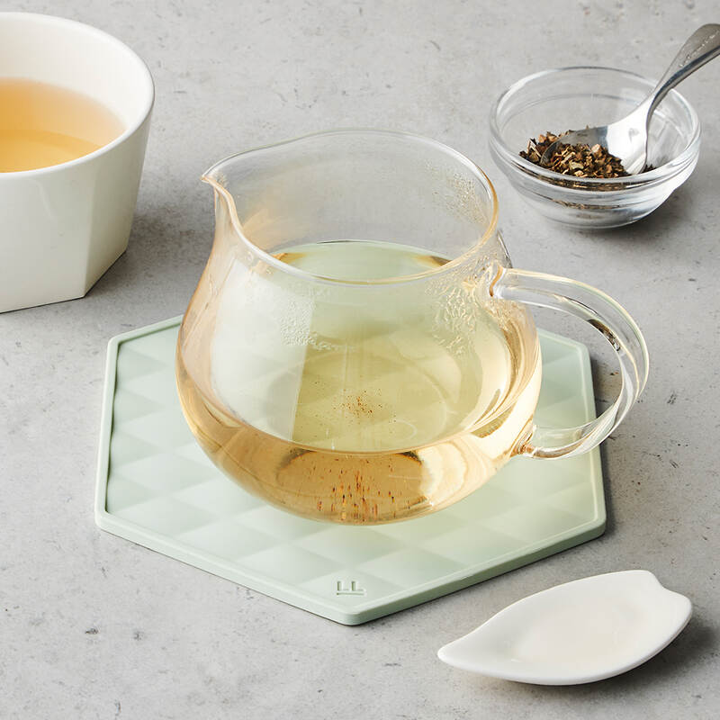 Bộ 1 Miếng L&oacute;t Nồi V&agrave; 2 Miếng L&oacute;t Tay Cầm Bằng Silicone Locknlock - 2 M&agrave;u (Xanh Mint, Hồng) - 10.7x6.7cm - CKT224S01 image number null